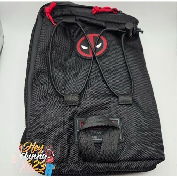 Marvel Deadpool Black Tactical Sling Bag
